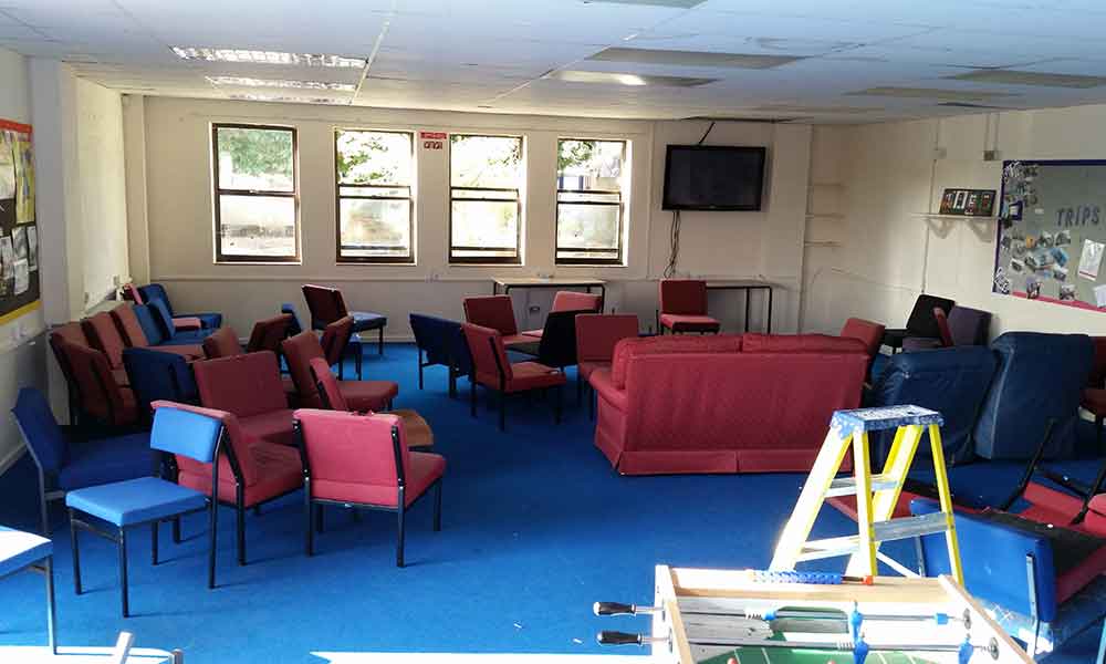 Faringdon Community College - Staff/Common Room Refurbishment by Cube 21 - Oxfordshire